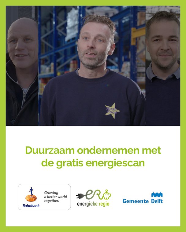 Rick Rust van Rust Food over duurzaam ondernemen met de gratis energiescan